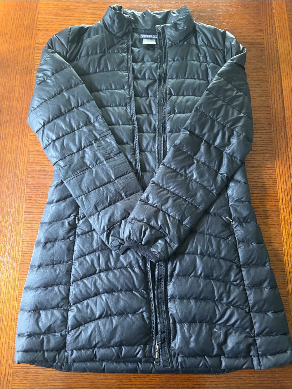 Patagonia Black Quilted Packable Down Jacket